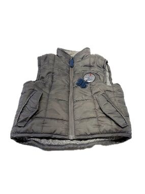 VTG Nevada Boys Quilted Puffer Vest Gray Size 4- Great Condition